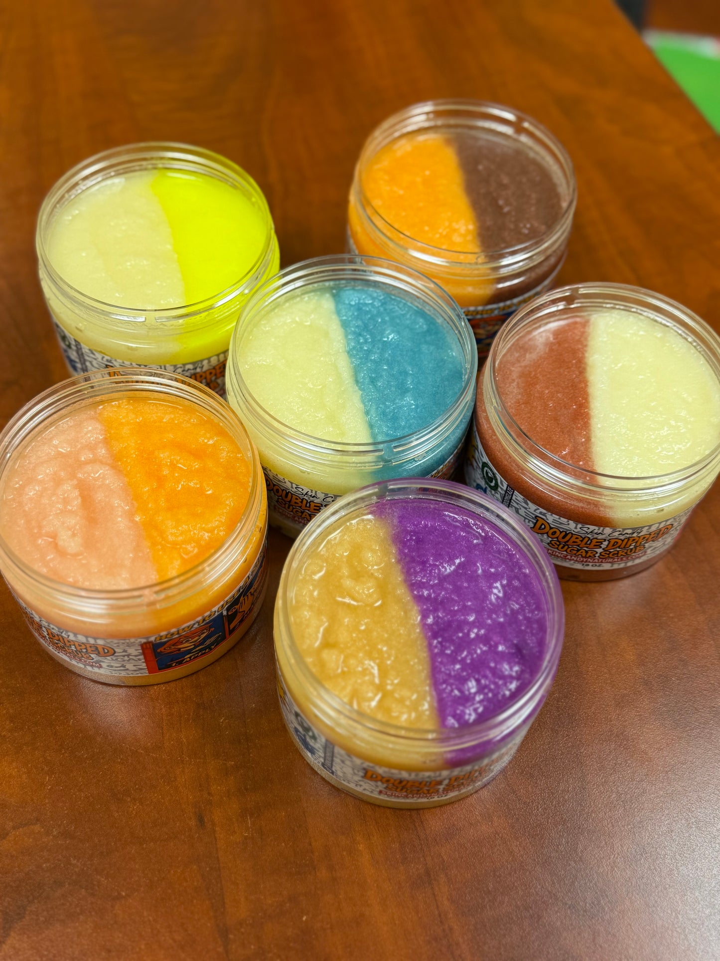 Double Dipped Sugar Scrubs - Pro Grade