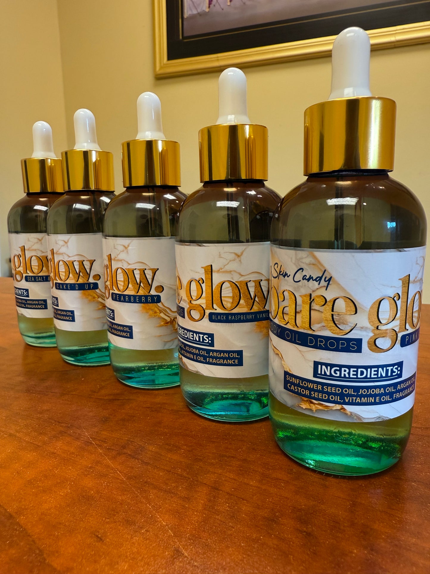 Bare Glow Body Oil Drops