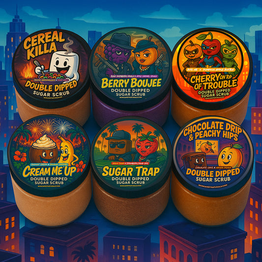 Double Dipped Sugar Scrubs - Pro Grade