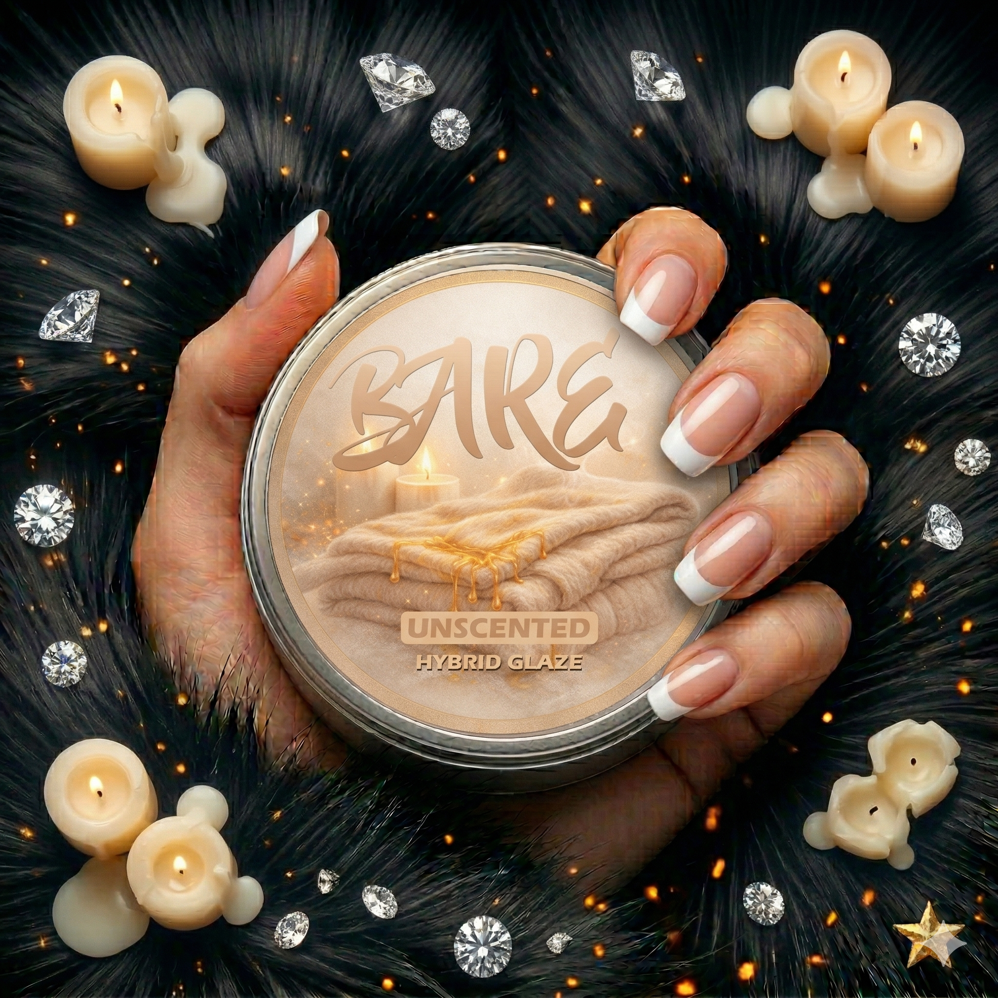 Bare (Unscented) Hybrid Glaze